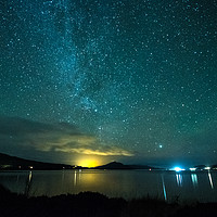 Buy canvas prints of Milky Way from Sconcer quarry. by Richard Smith