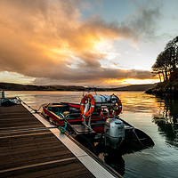 Buy canvas prints of Awaiting the next journey to the fish farm. by Richard Smith