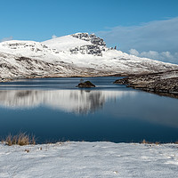 Buy canvas prints of The Storr in winter #2 by Richard Smith