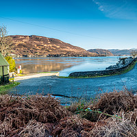 Buy canvas prints of The Kylerhea ferry slip by Richard Smith
