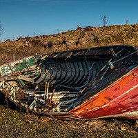Buy canvas prints of The wreck of WK61 #7 by Richard Smith