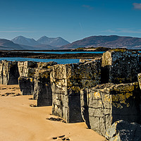 Buy canvas prints of The Shore at Rubha Ardnish by Richard Smith