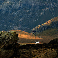 Buy canvas prints of The new Bothy at Camusunary  by Richard Smith