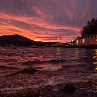 Buy canvas prints of Sunrise from the shore below Beaumont crescent by Richard Smith
