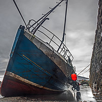 Buy canvas prints of A trawler at the end of its working life possibly by Richard Smith