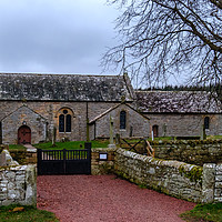 Buy canvas prints of St. Michaels and All Saints Church, Alnham by Richard Smith