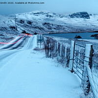 Buy canvas prints of winter road conditions by Richard Smith