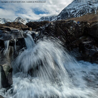 Buy canvas prints of A favourite waterfall at the Fairy Pools. #2 by Richard Smith