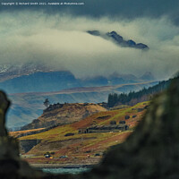 Buy canvas prints of A view towards the Storr from a beach below the Moll road, Isle of Skye. by Richard Smith