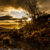 Buy canvas prints of Following the footpath around Ben Chracaig. by Richard Smith