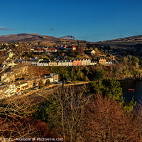 Buy canvas prints of A northward view from the Apothecary's Tower. by Richard Smith