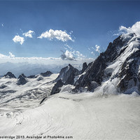 Buy canvas prints of Beautiful Mountain Scape - Alps by Chris Wooldridge