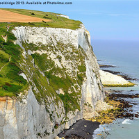 Buy canvas prints of White Cliffes by Chris Wooldridge