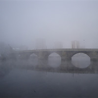 Buy canvas prints of Old Bridge, Dumbarton by Andy Gilfillan