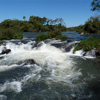 Buy canvas prints of Iguassa Falls by Andy Gilfillan