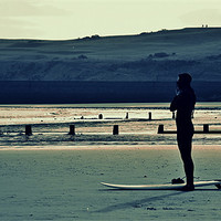 Buy canvas prints of Surfin ABZ by Vicky Mitchell