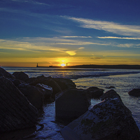 Buy canvas prints of Aberdeen Morning by Vicky Mitchell