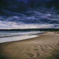Buy canvas prints of Cullen Beach by Vicky Mitchell