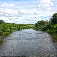 Buy canvas prints of River Weaver by Emma Ward