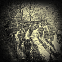 Buy canvas prints of Swallow Falls Collection 1 by Emma Ward