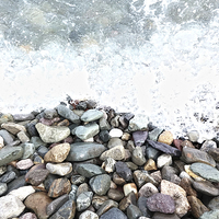 Buy canvas prints of Rocky Waters by Emma Ward