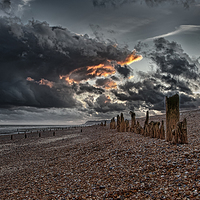 Buy canvas prints of Armageddon on Sea by Nigel Jones
