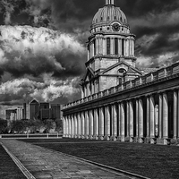 Buy canvas prints of  Greenwich Old and New by Nigel Jones