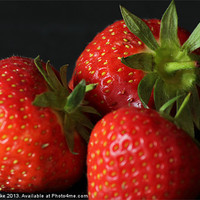 Buy canvas prints of Strawberrys by Mark Cake