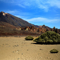 Buy canvas prints of Mount Teide by Michael Thompson