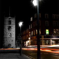 Buy canvas prints of Morpeth Clock Tower by Michael Thompson