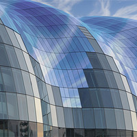 Buy canvas prints of The Sage Building by Michael Thompson