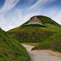 Buy canvas prints of Northumberlandia lady of the north by Michael Thompson
