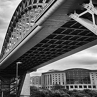 Buy canvas prints of Tyne Bridge by Michael Thompson