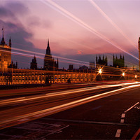 Buy canvas prints of Westminster Sunset by Stuart Gennery