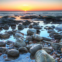 Buy canvas prints of Winchelsea Sunrise by Stuart Gennery