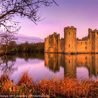 Buy canvas prints of Dawn at Bodiam by Stuart Gennery