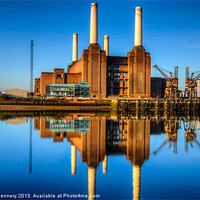 Buy canvas prints of Battersea Power Station by Stuart Gennery