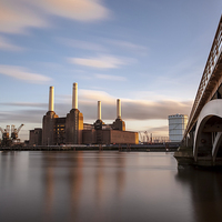 Buy canvas prints of Power Station at Battersea by Stuart Gennery