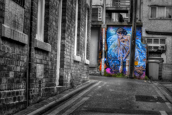 Street Art Picture Board by Ian Mitchell
