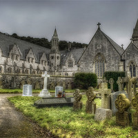 Buy canvas prints of Pantasaph  Friary by Ian Mitchell