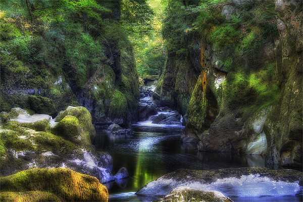 Fairy Glen Picture Board by Ian Mitchell