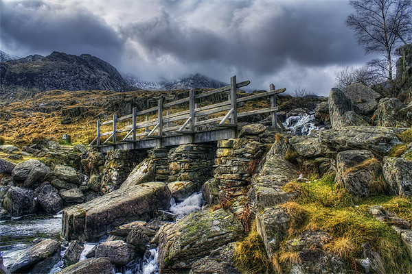 The Bridge to Devils Kitchen Picture Board by Ian Mitchell