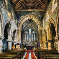 Buy canvas prints of Saint Marys Church by Ian Mitchell