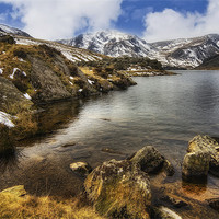 Buy canvas prints of Spring Lake by Ian Mitchell