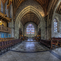 Buy canvas prints of Welsh Cathedral by Ian Mitchell