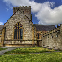 Buy canvas prints of Welsh Cathedral by Ian Mitchell