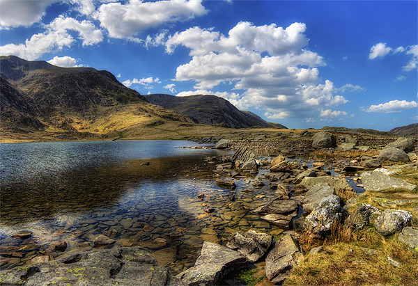 Lake Idwal Picture Board by Ian Mitchell