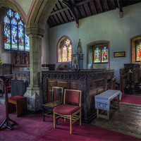 Buy canvas prints of St Michaels Windows by Ian Mitchell