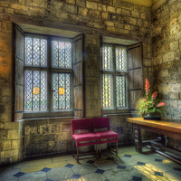 Buy canvas prints of Sunny Windows by Ian Mitchell