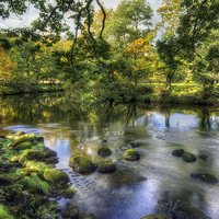 Buy canvas prints of Peaceful River by Ian Mitchell